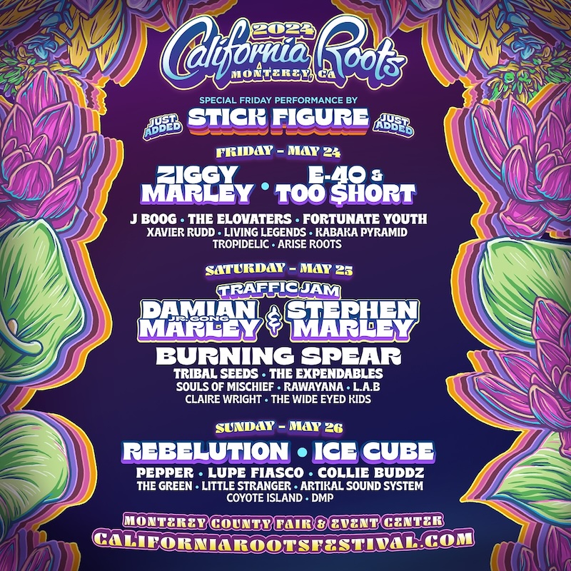 Album cover: California Roots Music & Arts Festival 2024