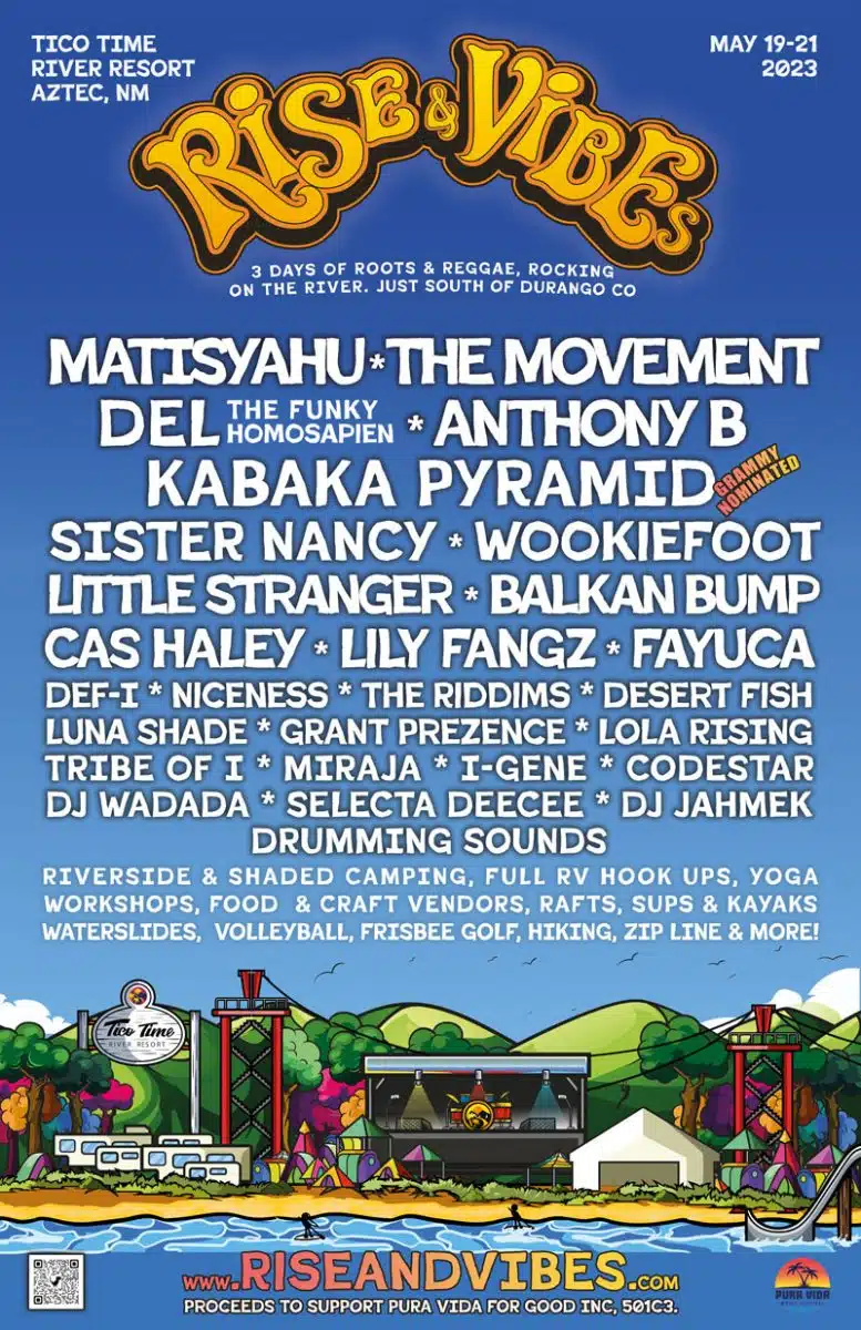 Album cover: Rise & Vibes Festival 2023