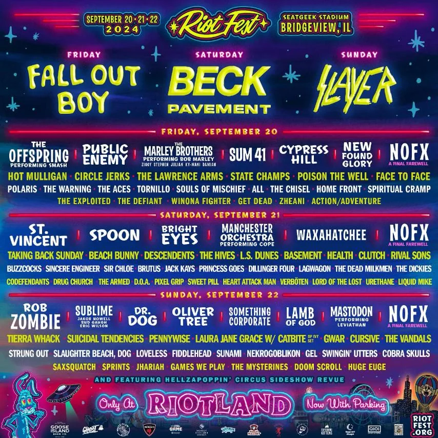 Album cover: Riot Fest 2024