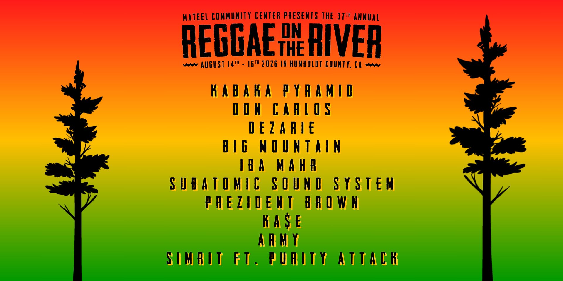 Reggae On The River 2026