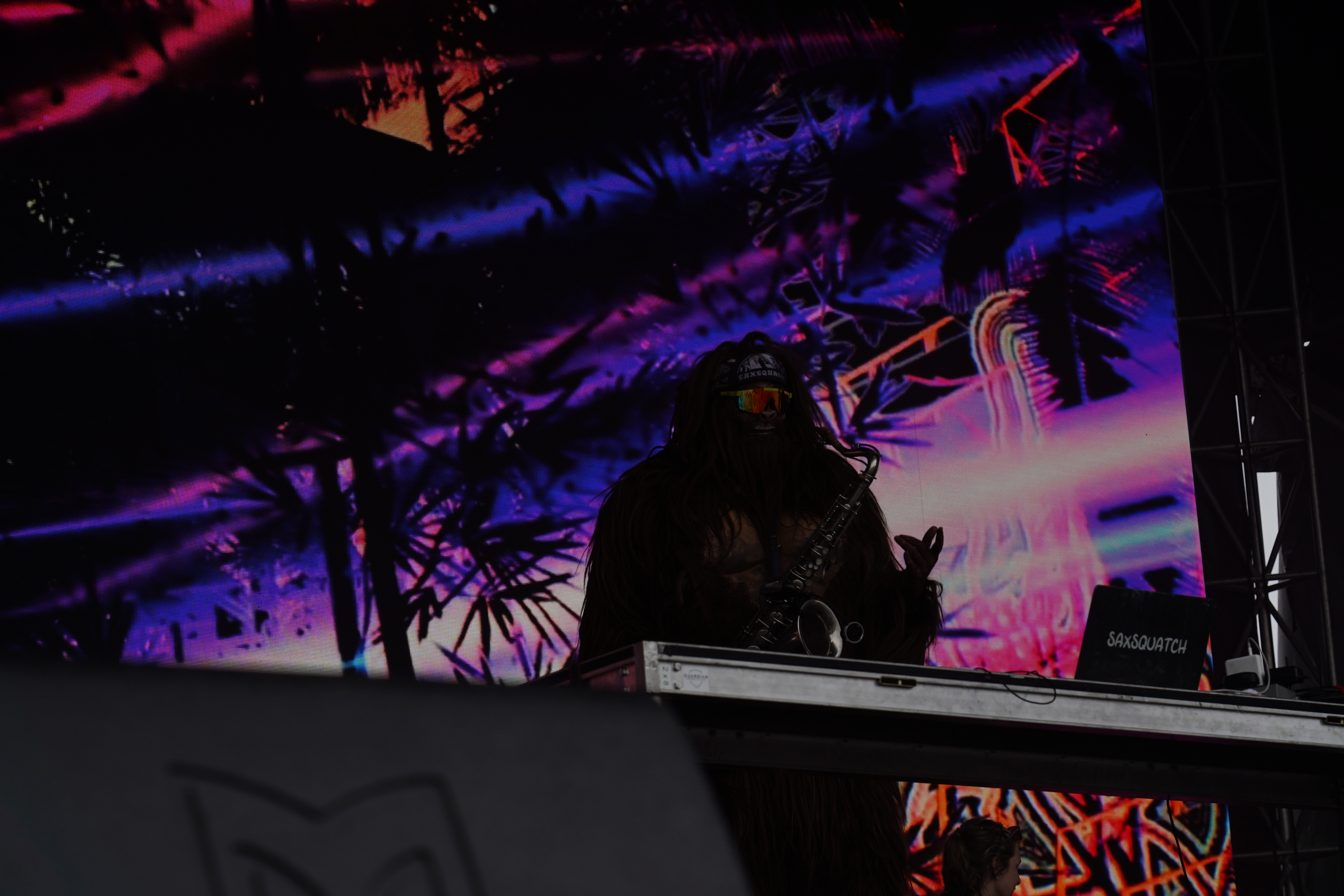 Saxsquatch — Riot Fest 2024