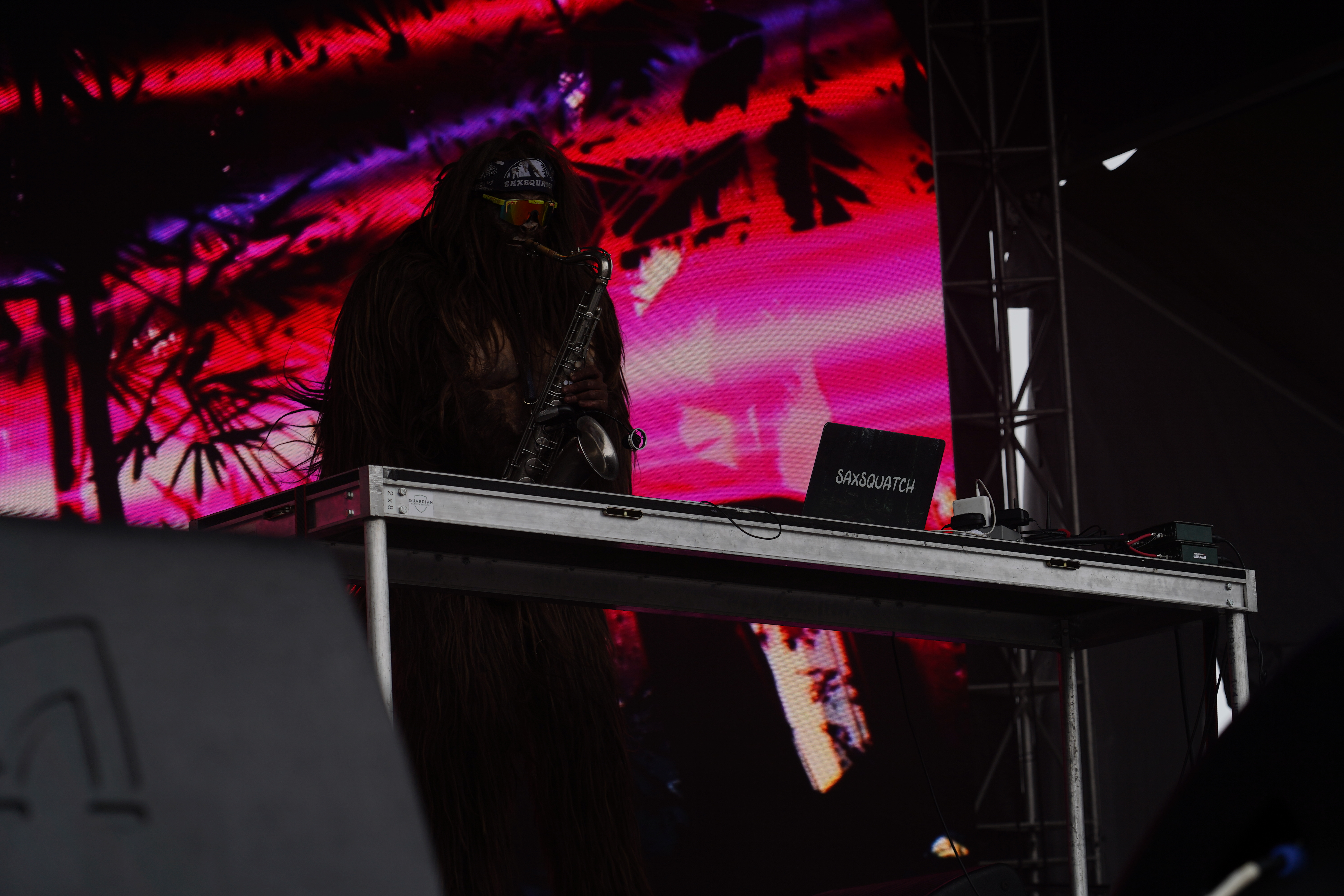 Saxsquatch — Riot Fest 2024