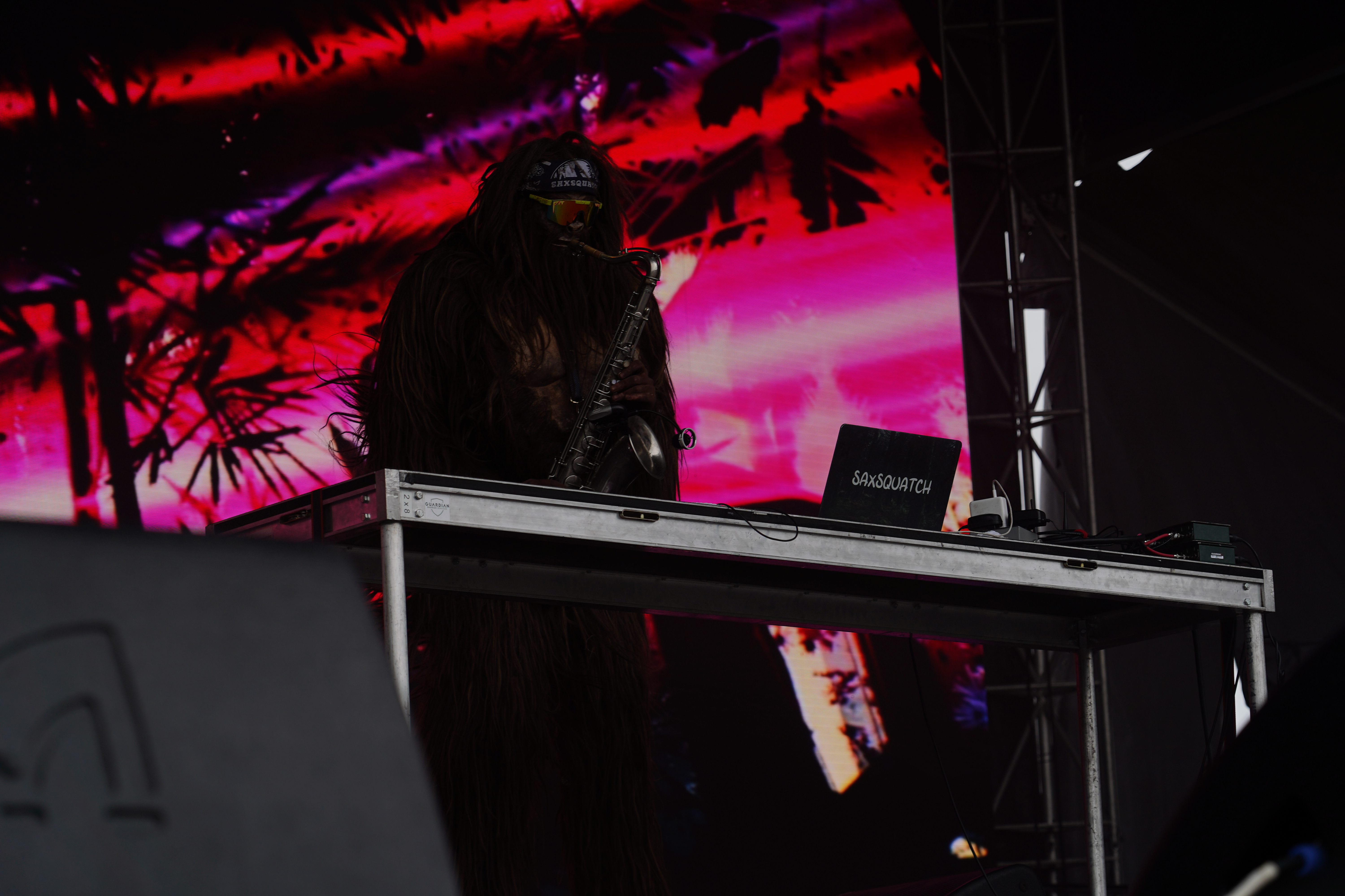 Saxsquatch — Riot Fest 2024